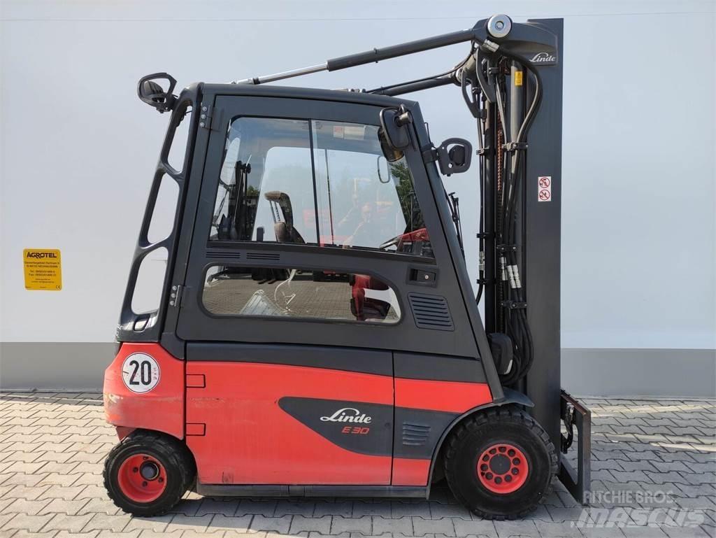 Linde E30L/387 Elektrikli forkliftler