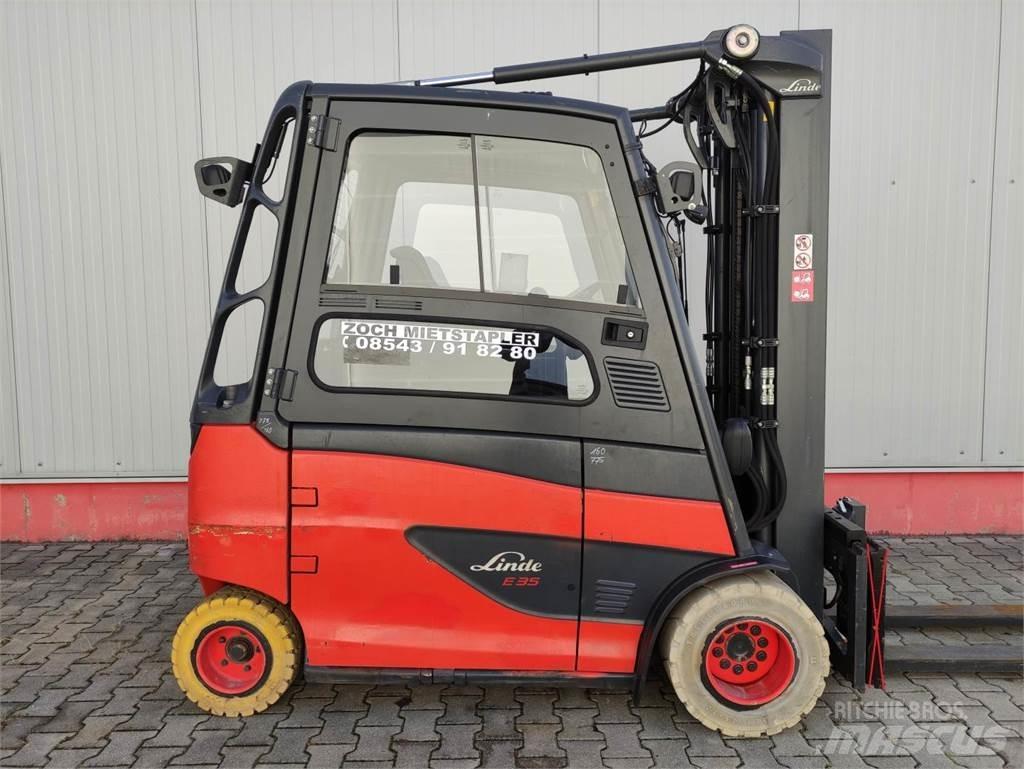 Linde E35HL-01-387 Elektrikli forkliftler