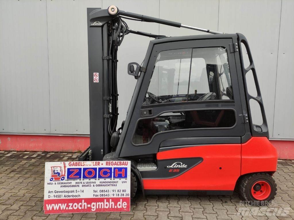 Linde E35L-01-387 Elektrikli forkliftler
