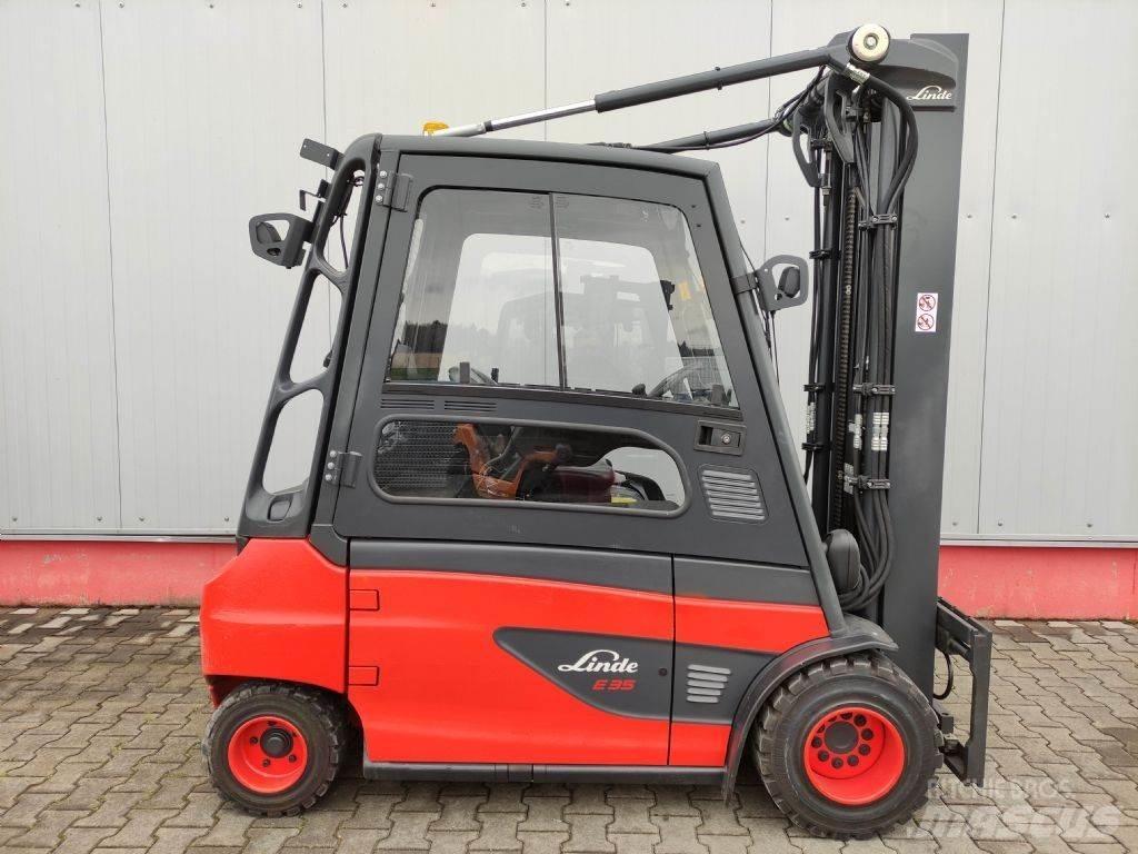 Linde E35L-01-387 Elektrikli forkliftler