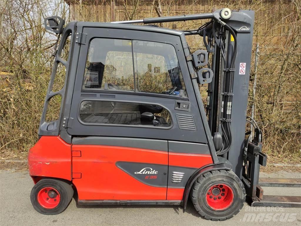 Linde E35L-01-387 Elektrikli forkliftler