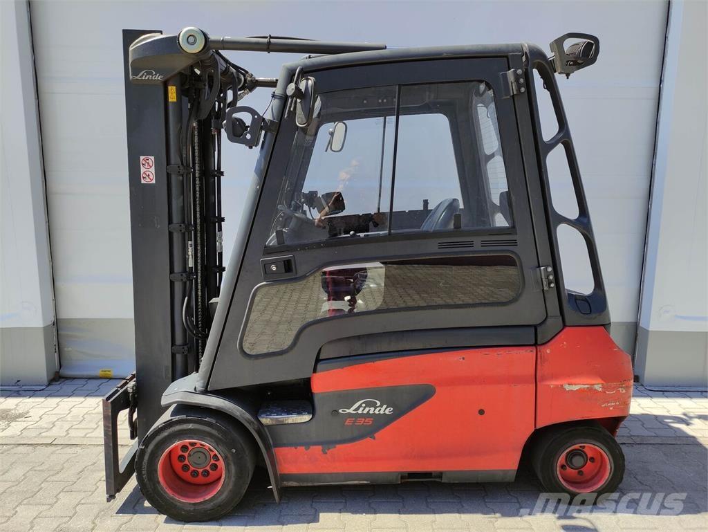 Linde E35L-01-387 Elektrikli forkliftler