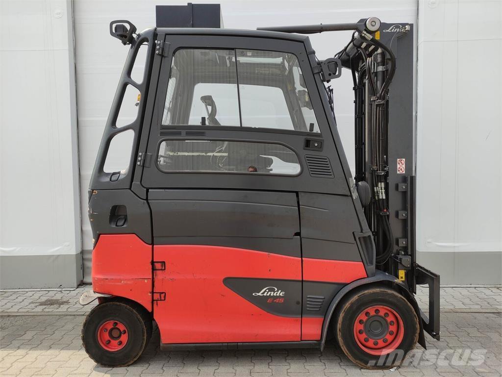 Linde E45HL-01-/600-388 Elektrikli forkliftler