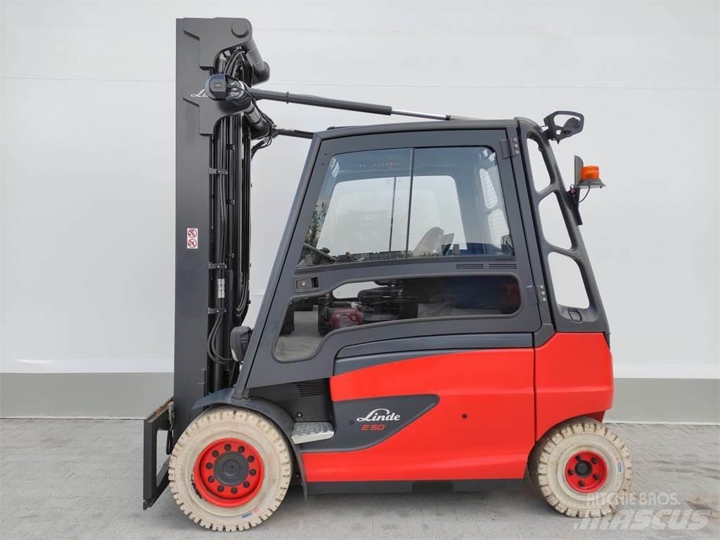 Linde E50HL-388 Elektrikli forkliftler