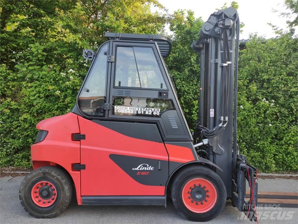 Linde E60-01-1279 Elektrikli forkliftler