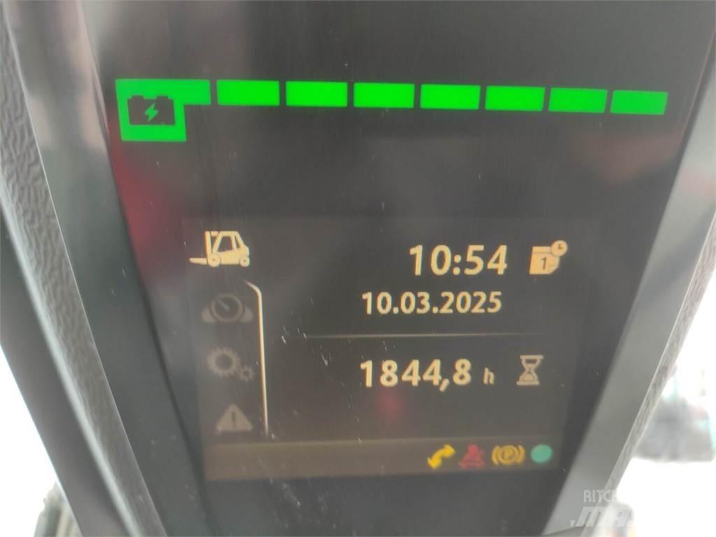 Linde E80-01/900 Elektrikli forkliftler