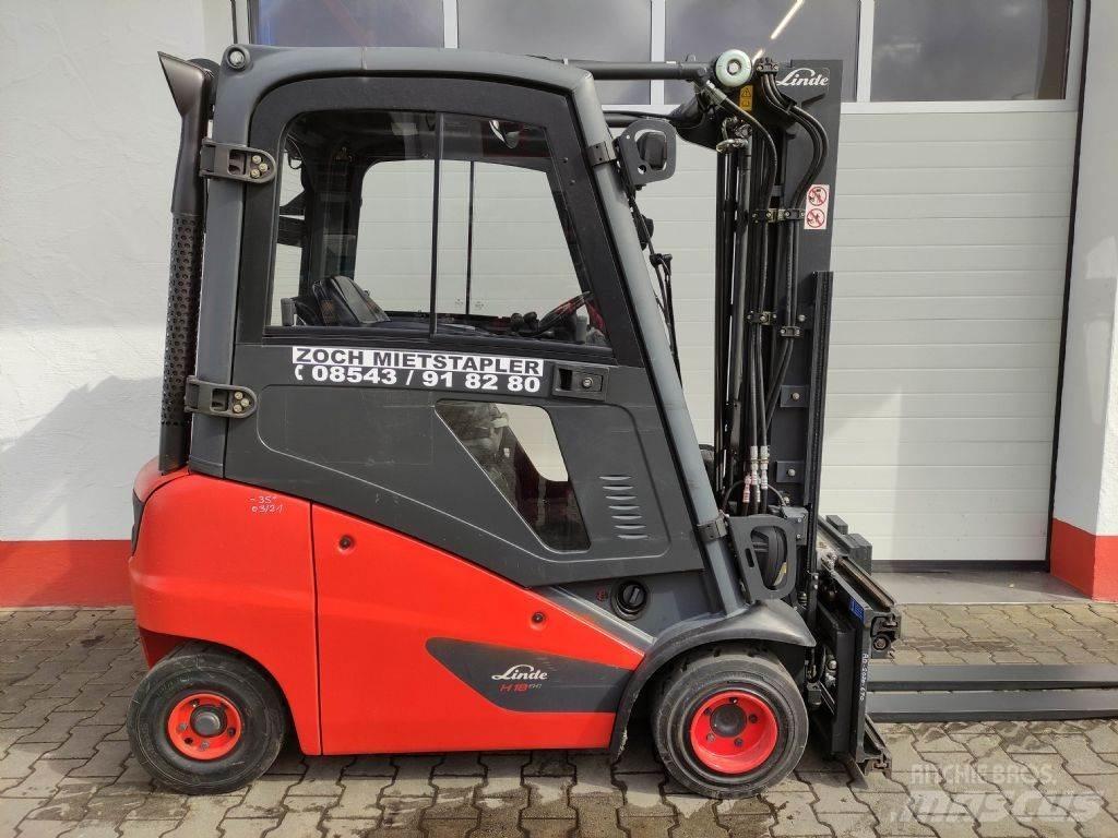 Linde H18D-01-391 EVO Dizel forkliftler