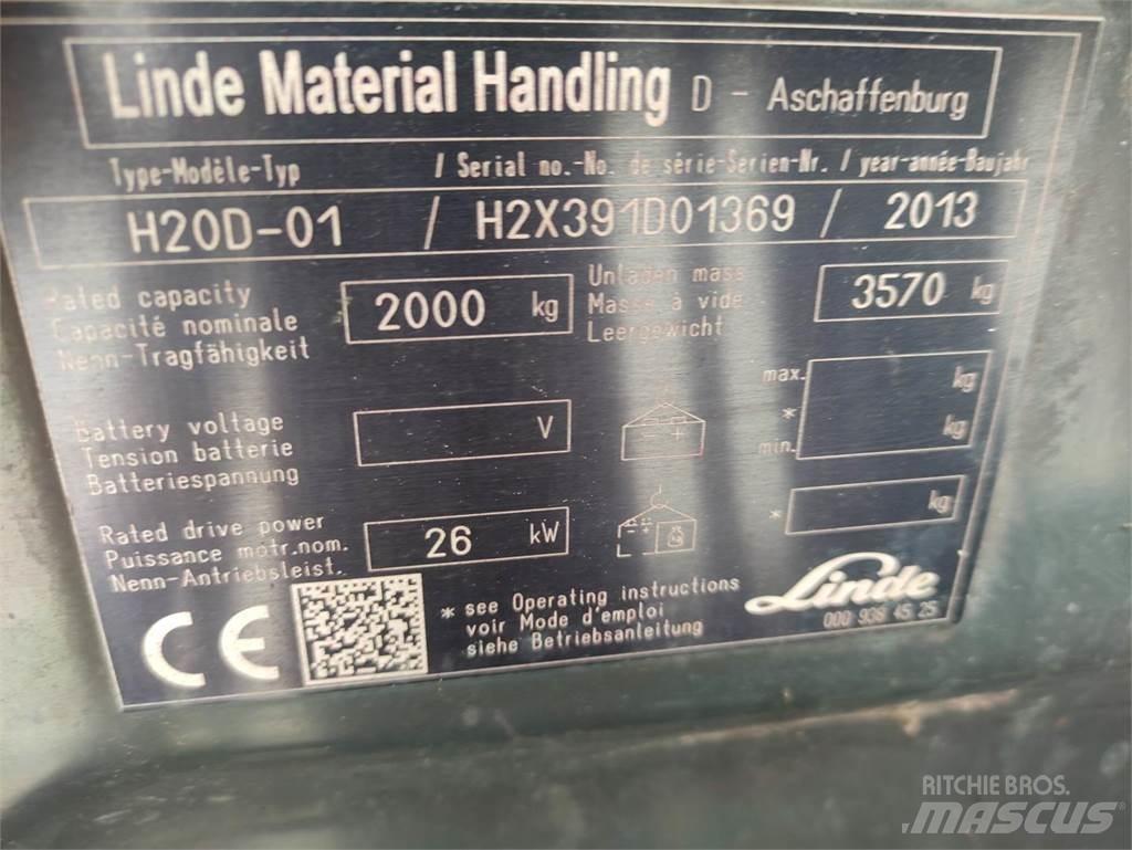 Linde H20D-01-391 Dizel forkliftler