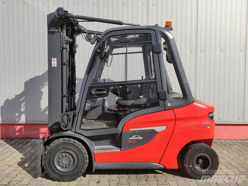 Linde H35-01-120 Dizel forkliftler