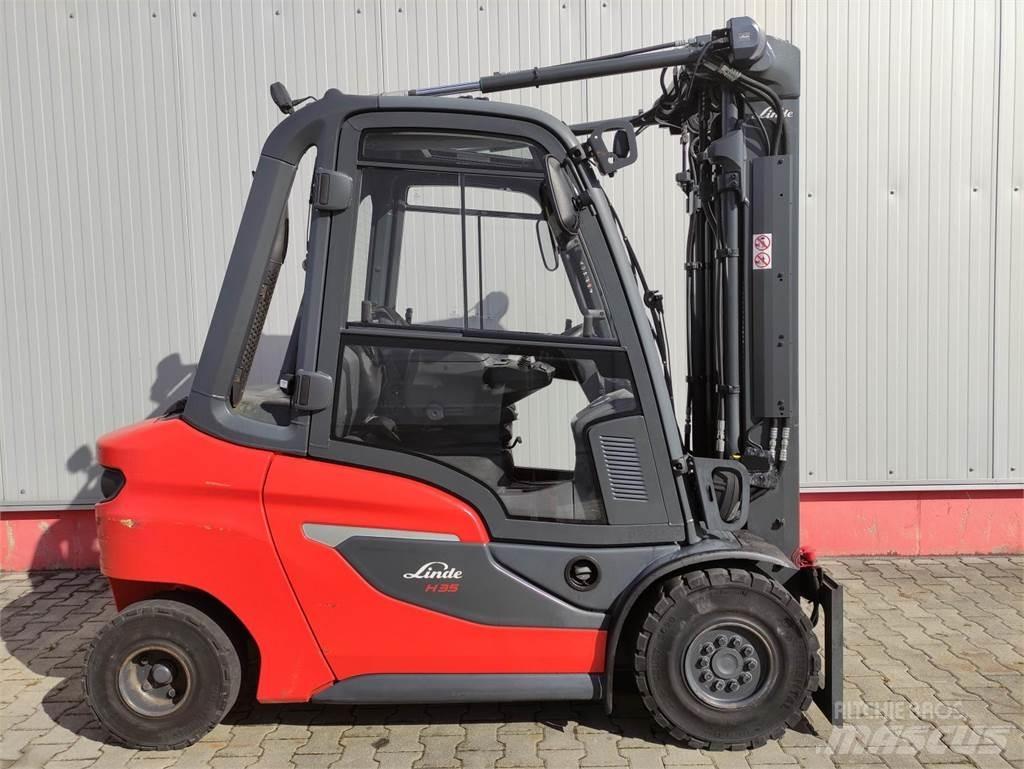 Linde H35-01-120 Dizel forkliftler