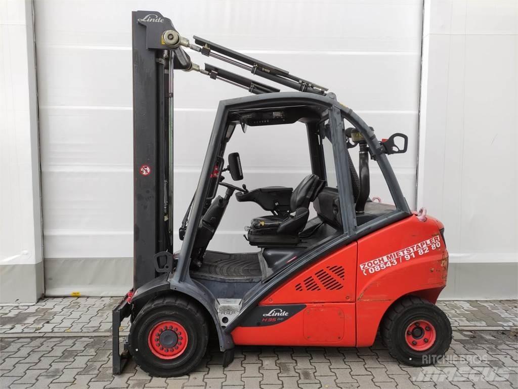 Linde H35D-02-393-EVO Dizel forkliftler