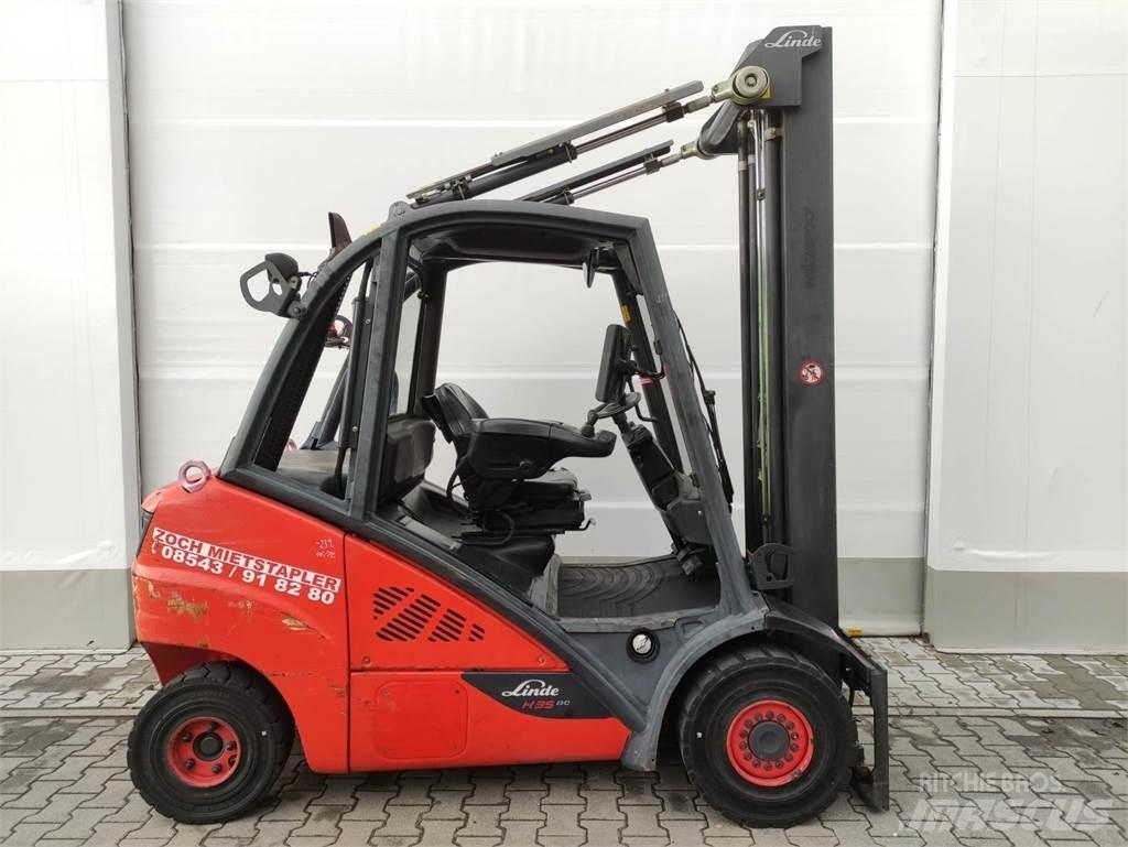 Linde H35D-02-393-EVO Dizel forkliftler