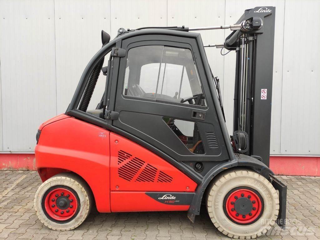 Linde H50D-02-394 Dizel forkliftler