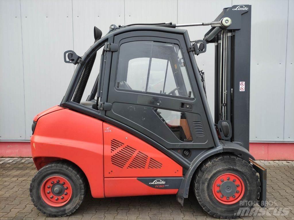 Linde H50D-02-394-EVO Dizel forkliftler