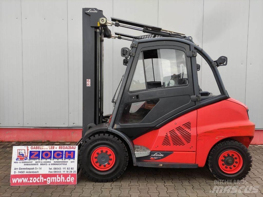 Linde H50D-02/600-394-EVO Dizel forkliftler