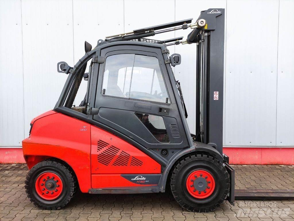 Linde H50D-02/600-394-EVO Dizel forkliftler