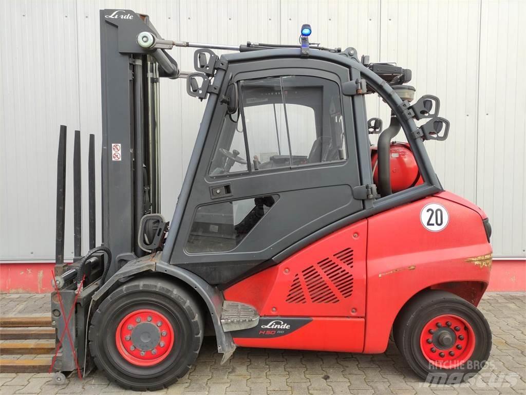 Linde H50T-02-394 EVO LPG'li forkliftler