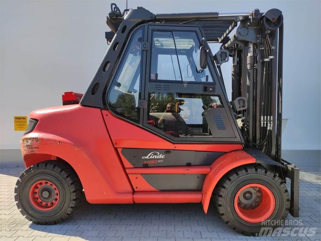 Linde H80D-03/900-396-EVO Dizel forkliftler