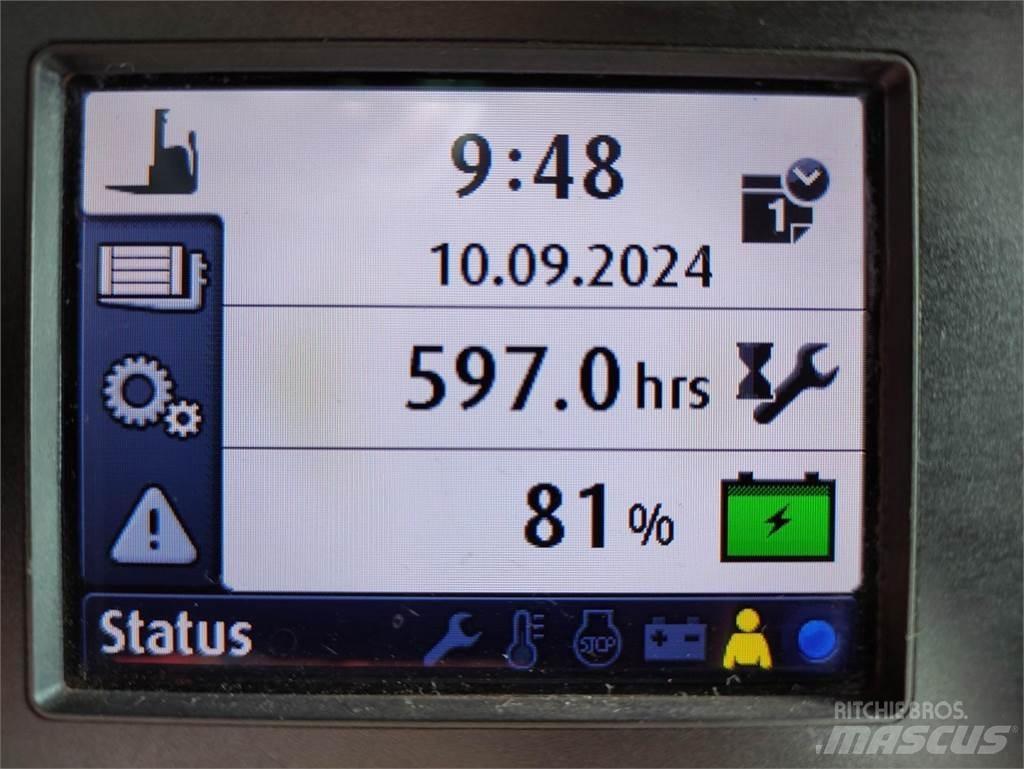 Linde L16-1173 Yaya kumandali istif makinasi