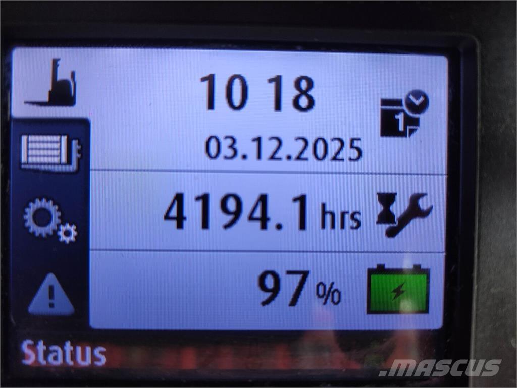 Linde L16-1173 Yaya kumandali istif makinasi