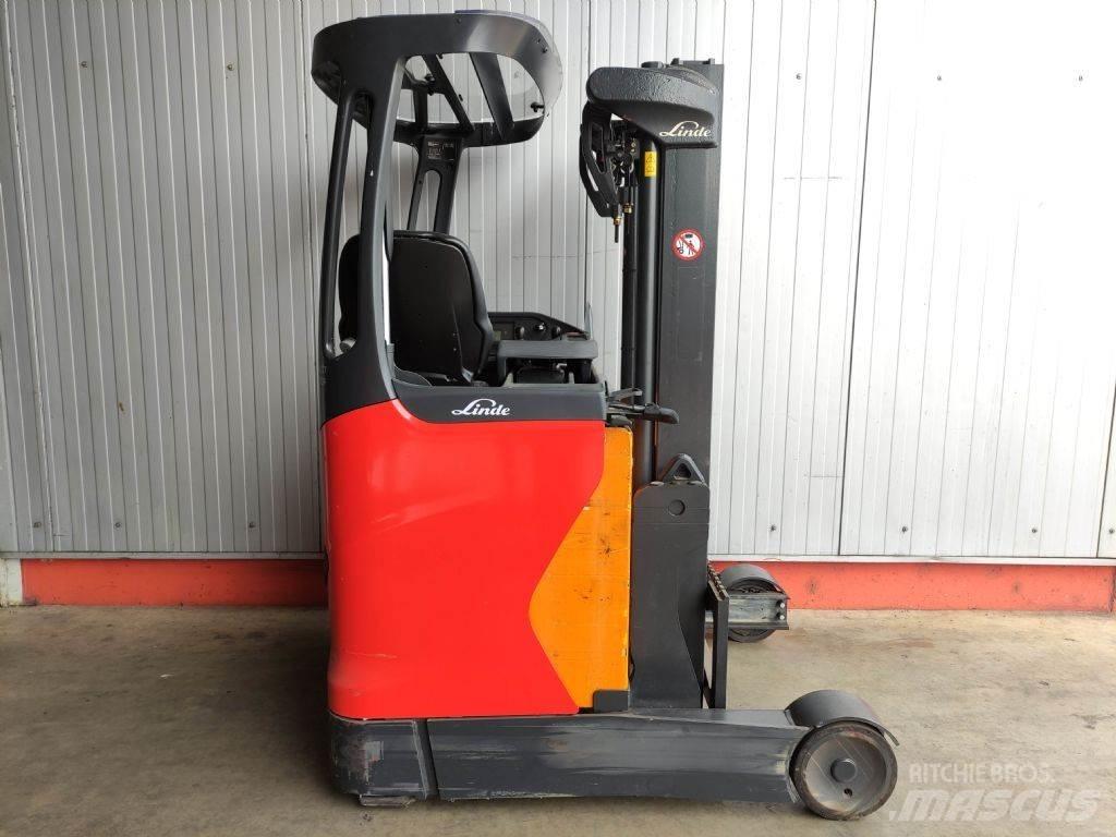 Linde R10B-01-112 Reach truck - depo içi istif araçları