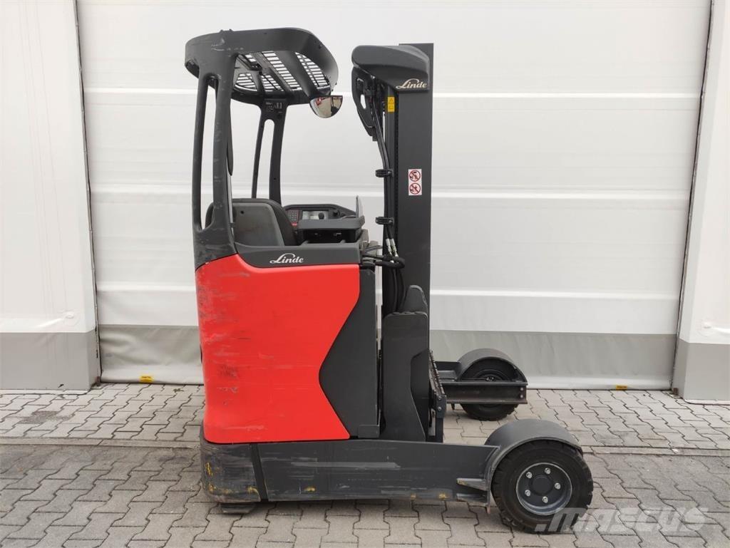 Linde R14G-01-1120 Reach truck - depo içi istif araçları
