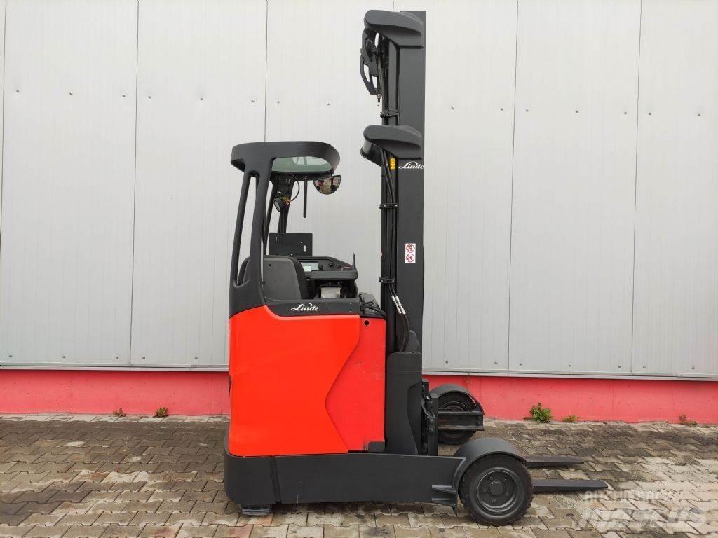 Linde R16G-01-1120 Reach truck - depo içi istif araçları