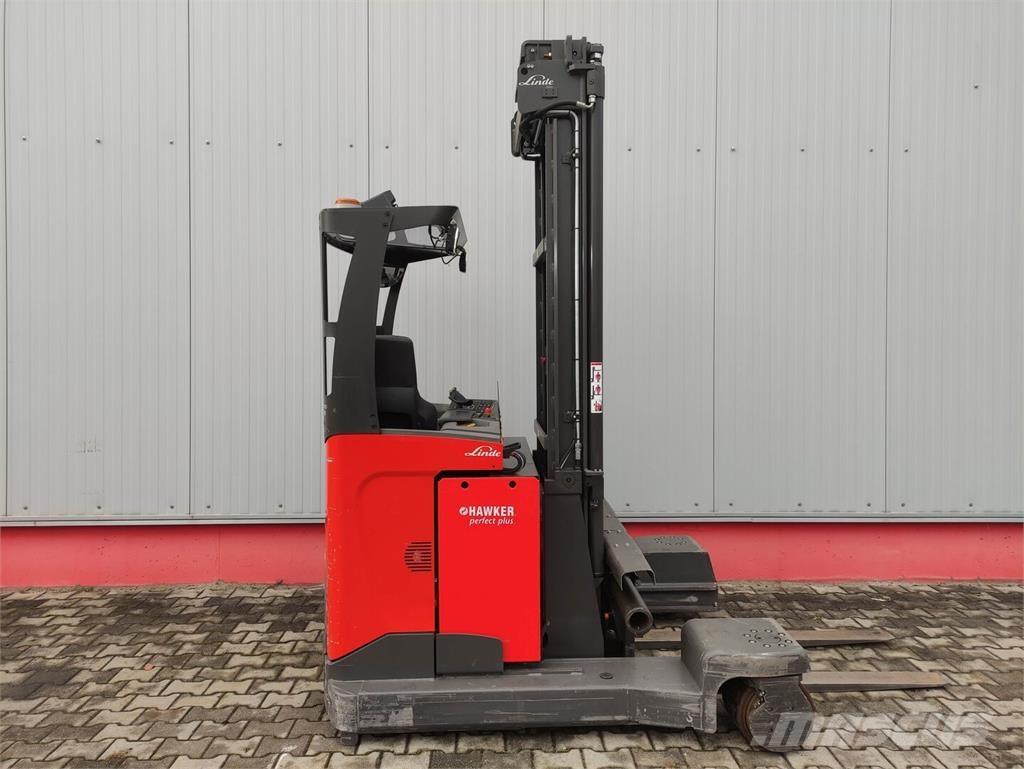 Linde R25F (UFW250TFVRF635) Reach truck - depo içi istif araçları