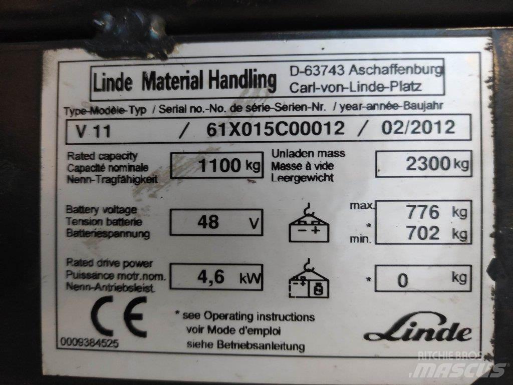 Linde V11 Yüksek seviye siparis toplayici