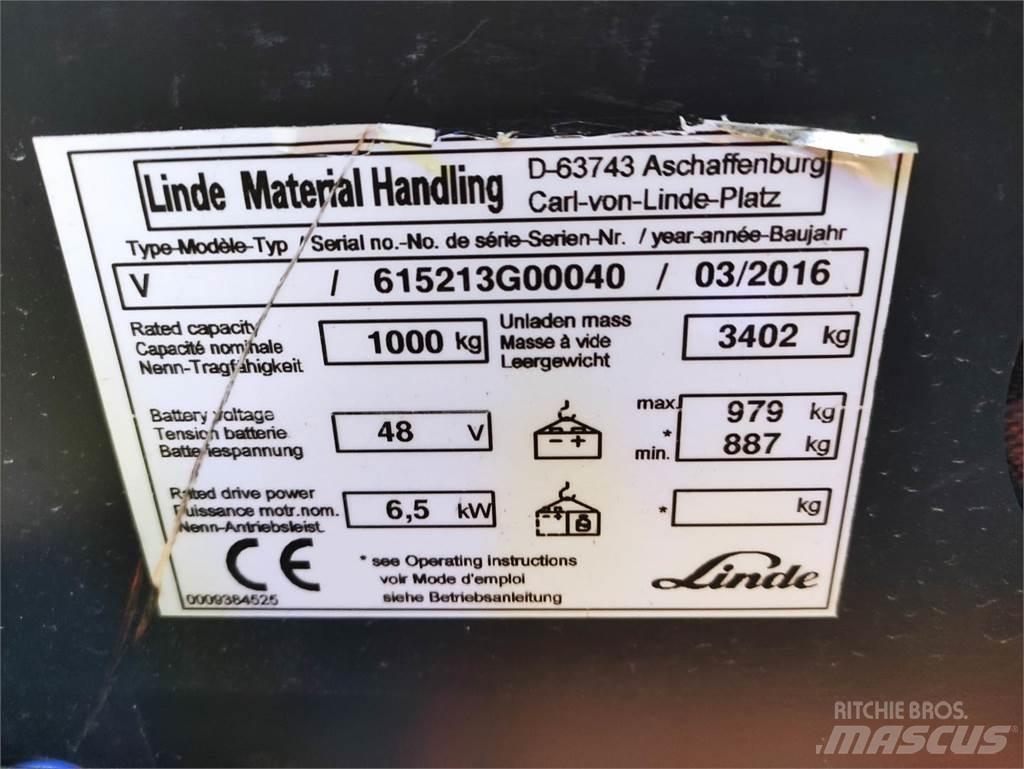 Linde V12 Yüksek seviye siparis toplayici