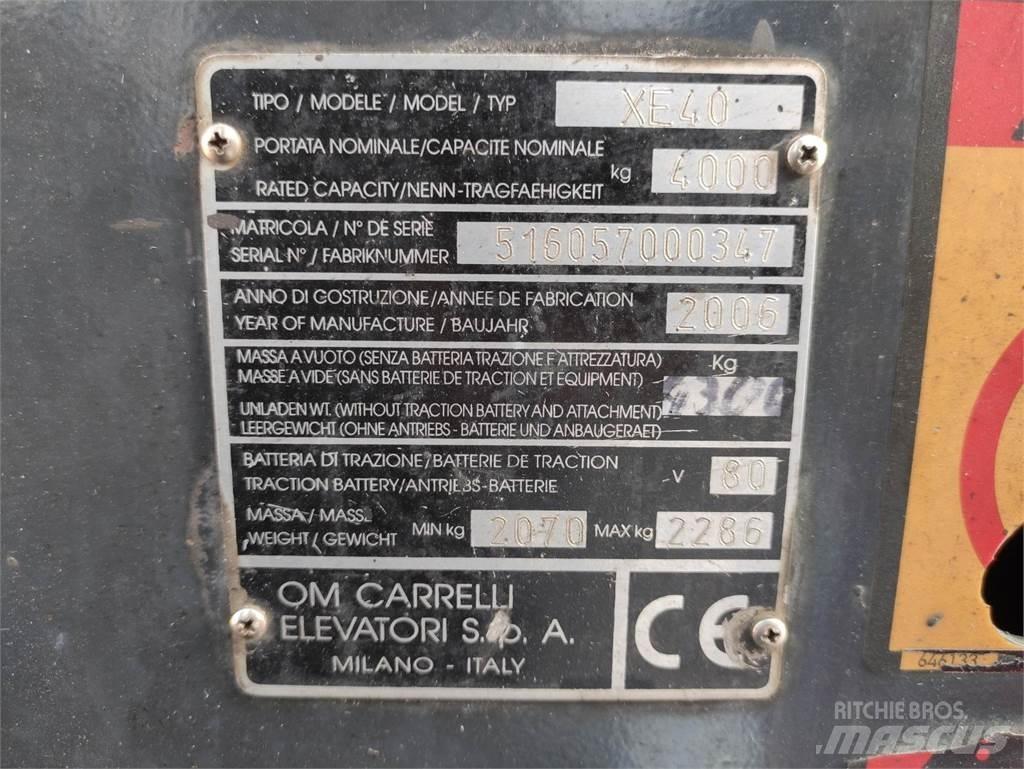 Om-Pimespo XE40 Elektrikli forkliftler
