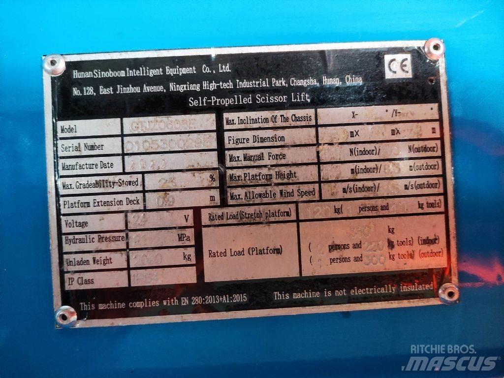 Sinoboom 2132E/GTJZ0608E Makasli platformlar