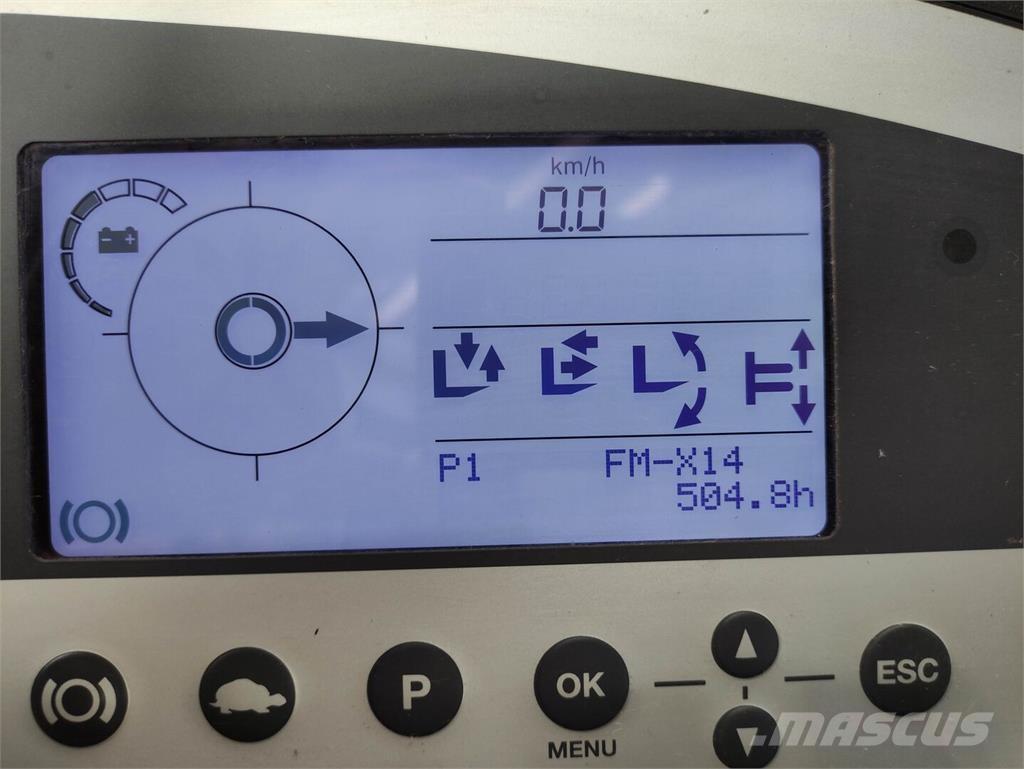 Still FM-X-14 Reach truck - depo içi istif araçları