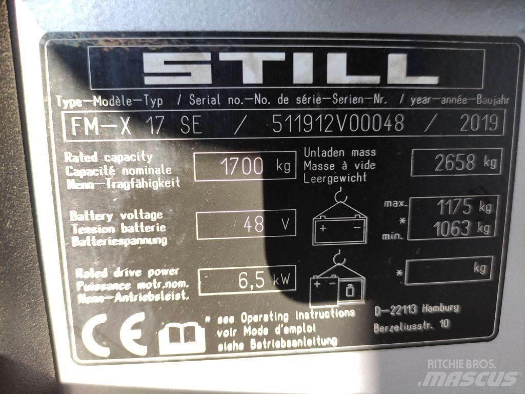 Still FM-X-17-SE Reach truck - depo içi istif araçları