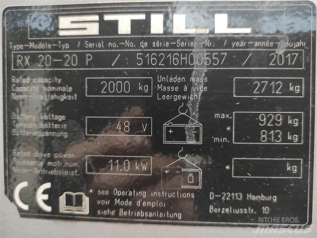 Still RX20-20 P Elektrikli forkliftler