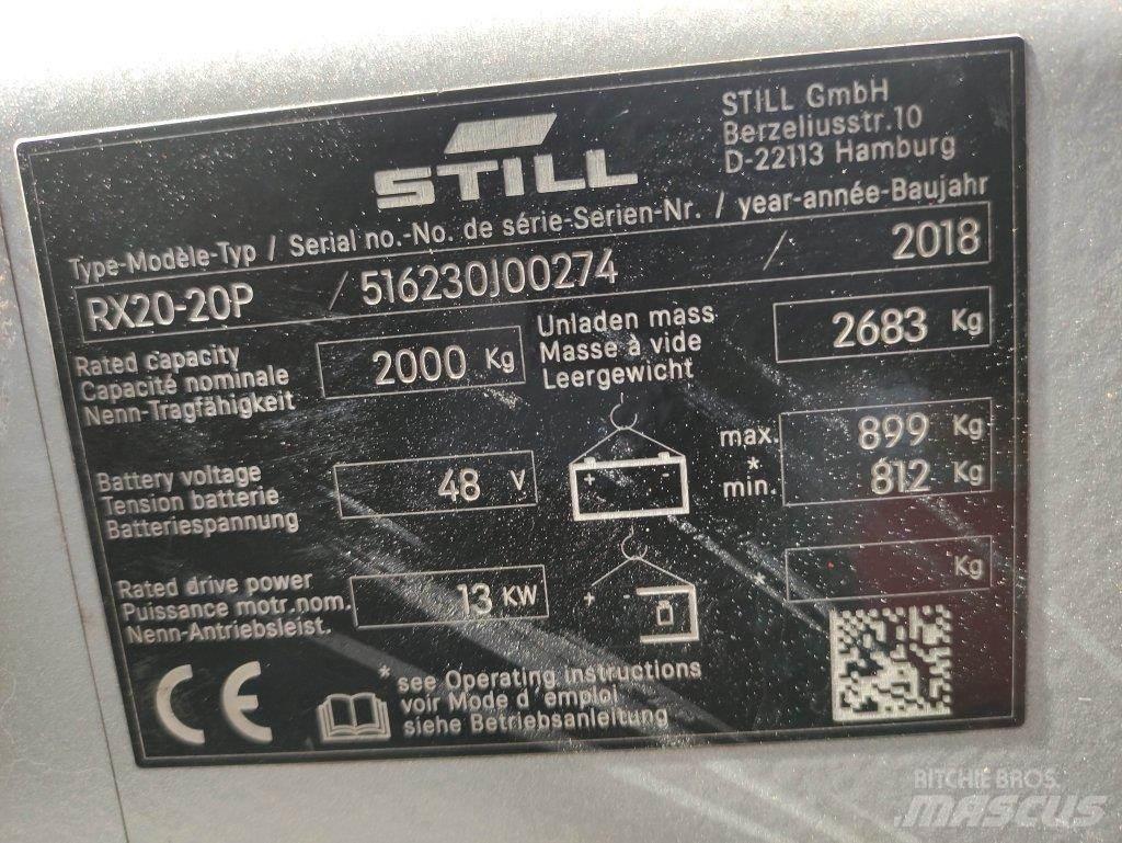 Still RX20-20P Elektrikli forkliftler