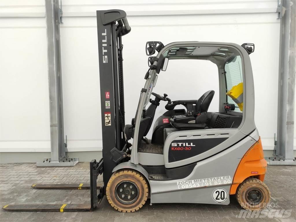 Still RX60-30 Elektrikli forkliftler