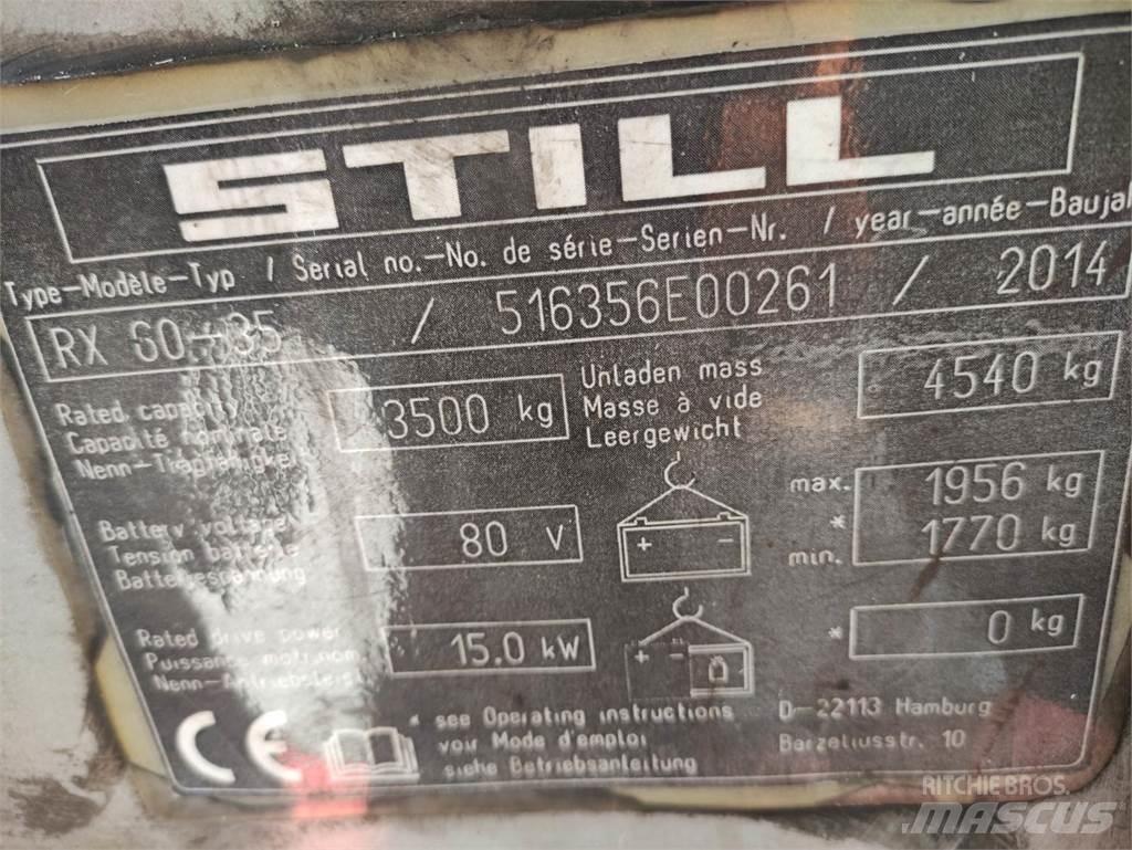 Still RX60-35 Elektrikli forkliftler