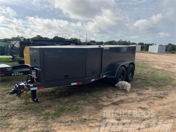 SHOP BUILT 990 GAL FUEL TRAILER WITH ENCLOSED FRON Tanker trailers