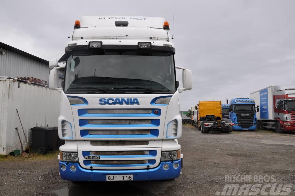 Scania R420LB6X2*4MNA Kapali kasa kamyonlar