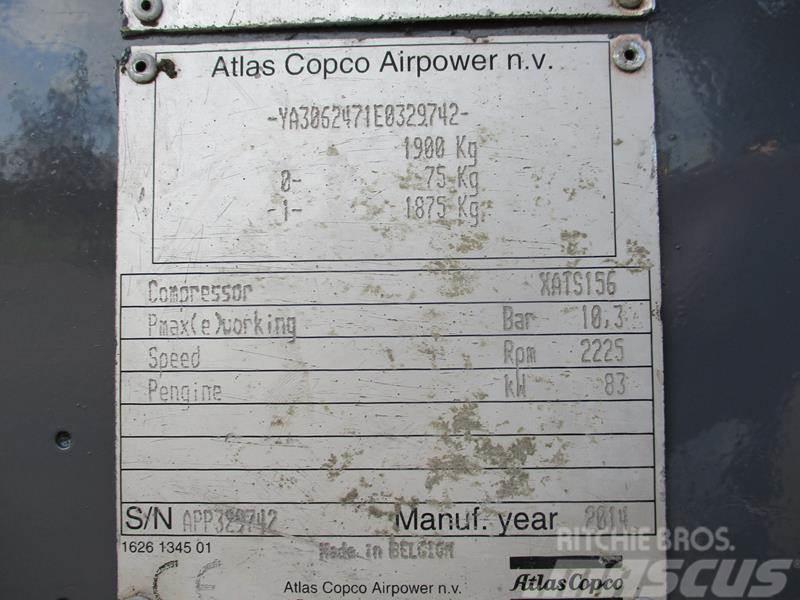 Atlas Copco XATS 156 DD - N Kompresörler