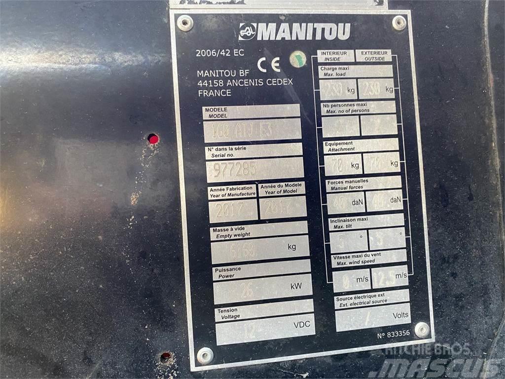 Manitou 160ATJ RC Körüklü personel platformları