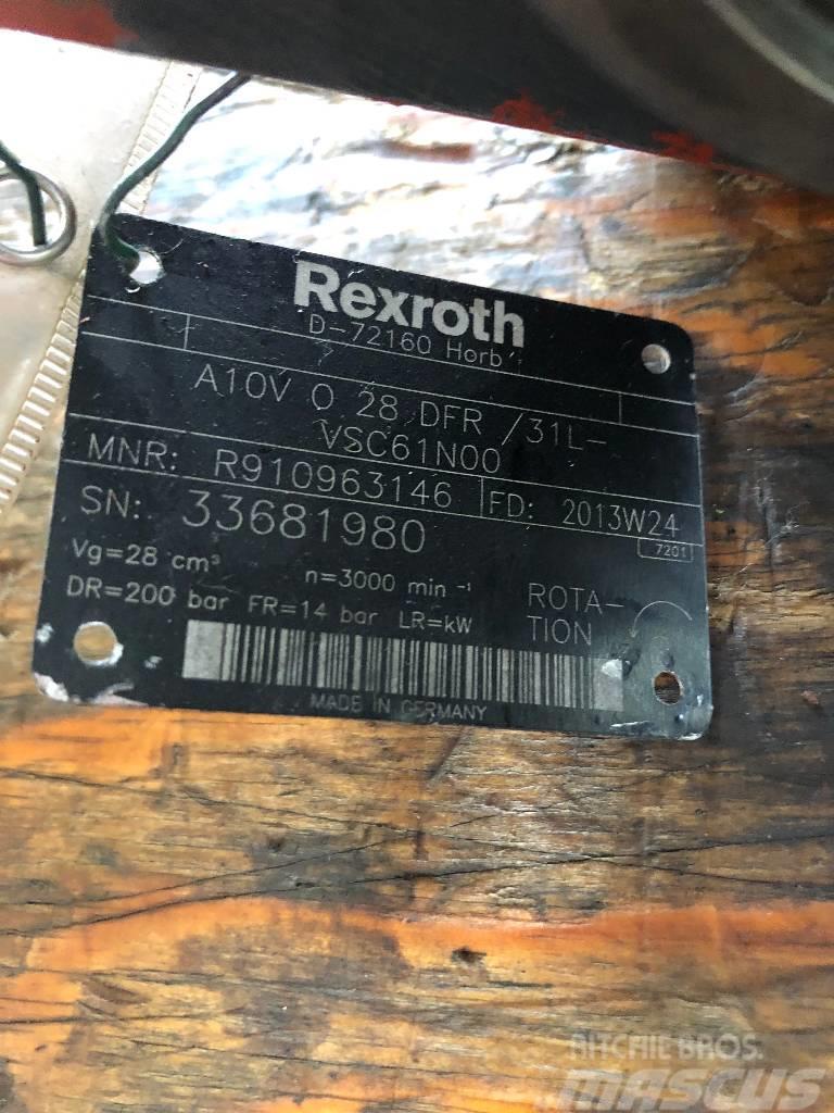Rexroth A10V O 28 DFR/31L-VSC61N00 Diger parçalar