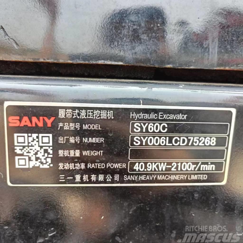 Sany SY 60 C Paletli ekskavatörler