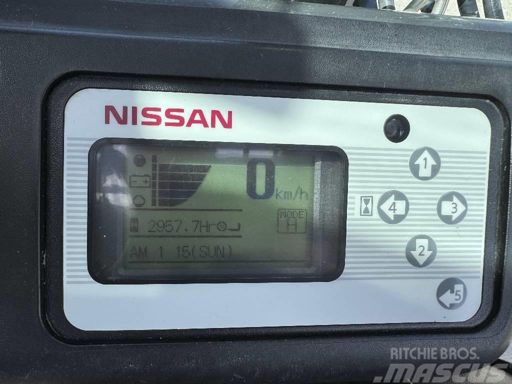 Nissan 1Q2L25Q *Triplex+Kool Reachforcks*2960 h Top Elektrikli forkliftler