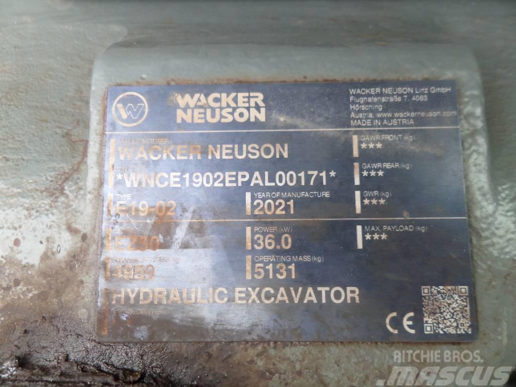 Wacker Neuson EZ 50 Paletli ekskavatörler