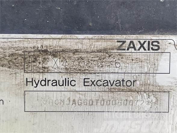 Hitachi ZX470 LC-6 Paletli ekskavatörler