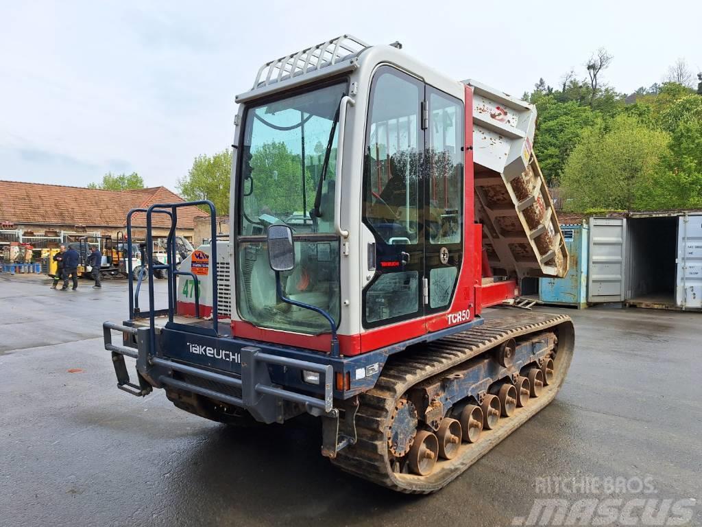 Takeuchi TCR 50 - 2017 YEAR - 2320 WORKING HOURS Tracked dumpers