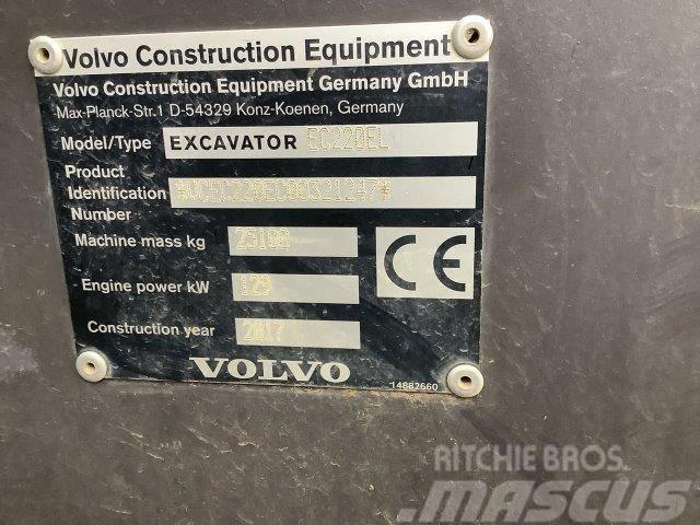 Volvo EC220EL Paletli ekskavatörler