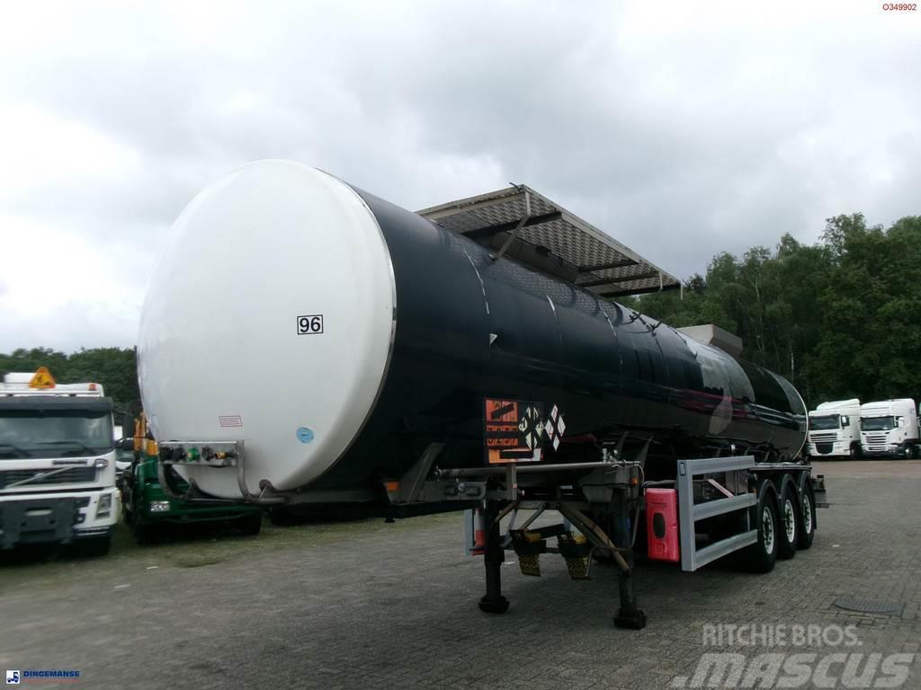  Clayton Bitumen tank inox 31 m3 / 1 comp Tanker yari çekiciler